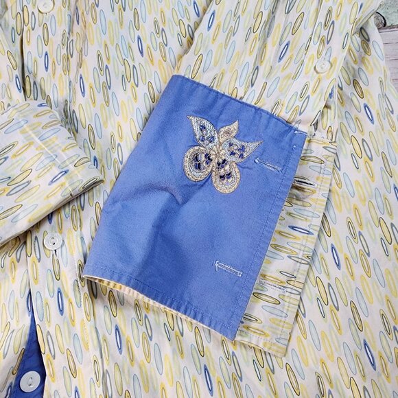 Bugatchi Uomo Mens XL Long Sleeve Button-Down Shirt, Men's XL - Picture 6 of 10